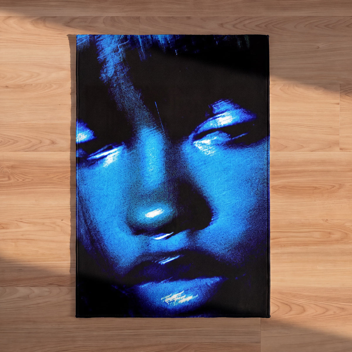 Blue Girl Rug