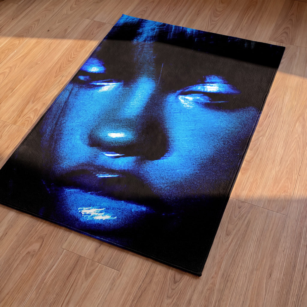 Blue Girl Rug