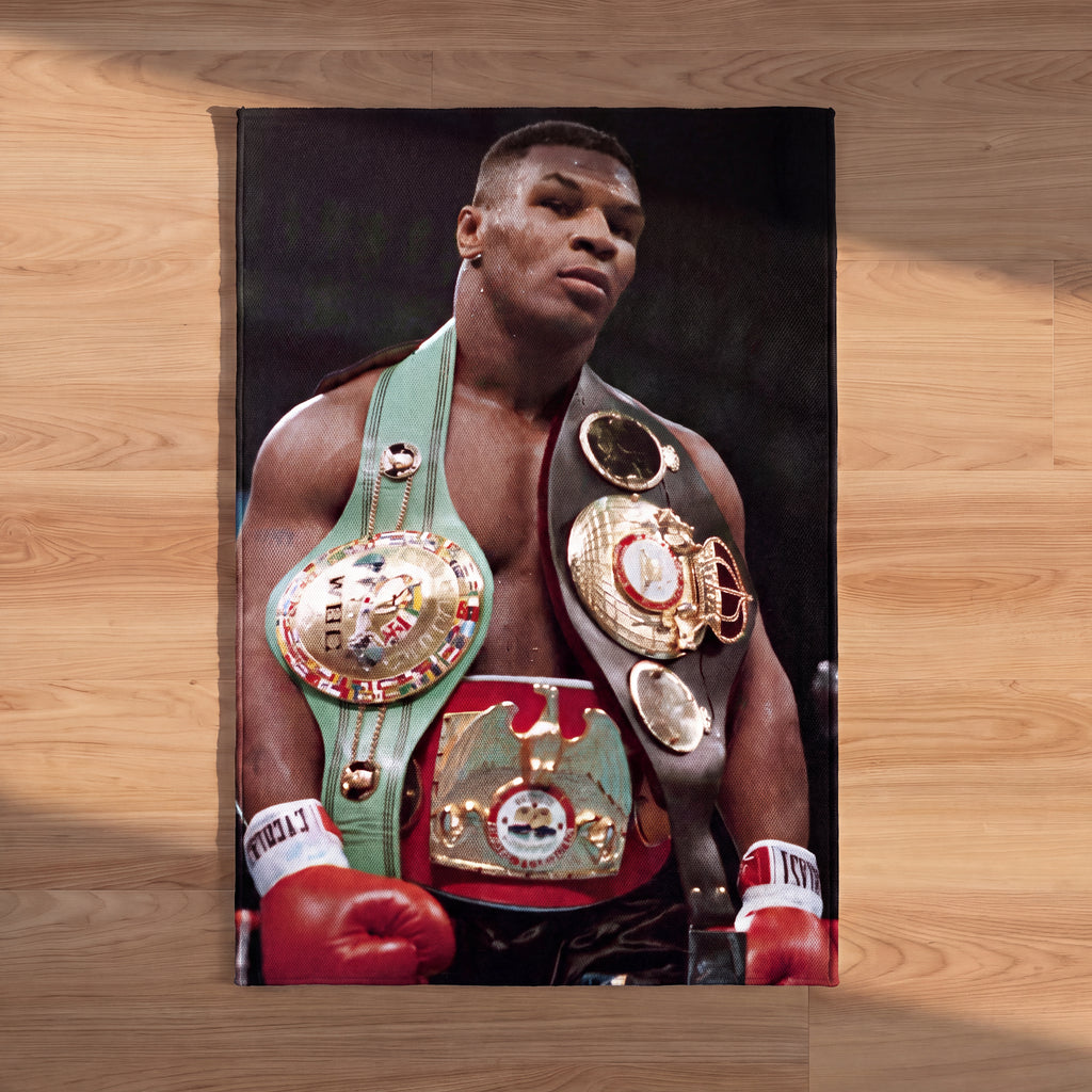 Iron Mike Tyson Rug