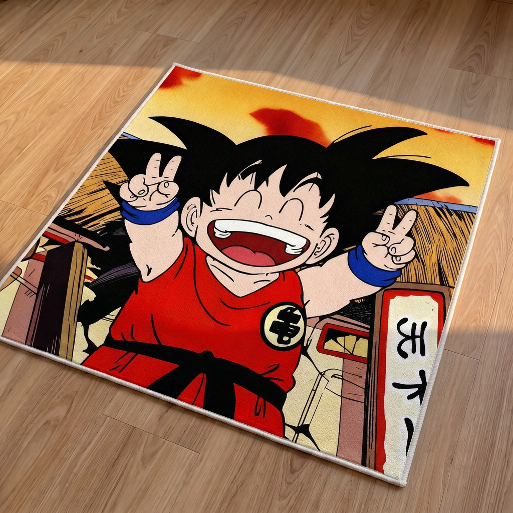 Kid Goku World Tournament Rug