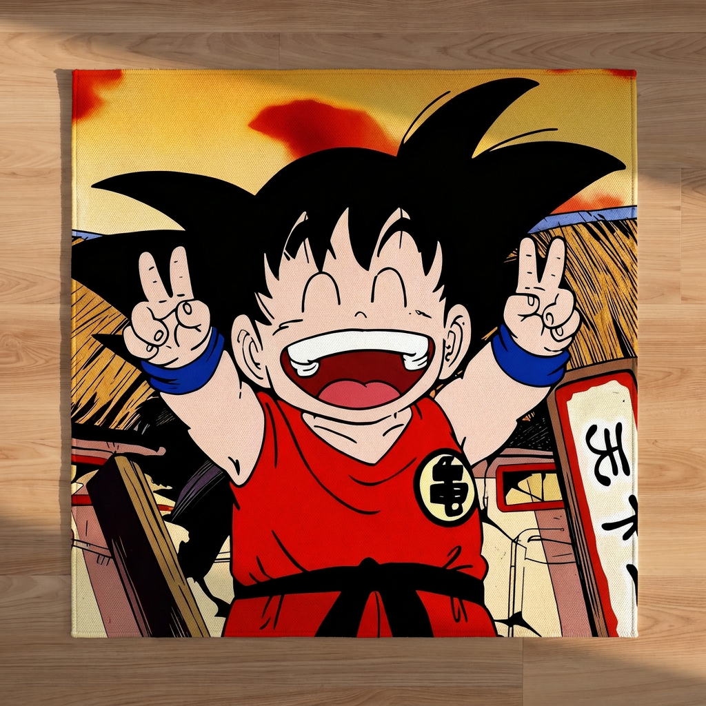 Kid Goku World Tournament Rug